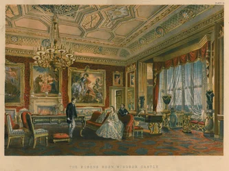 La sala de Rubens, Castillo de Windsor